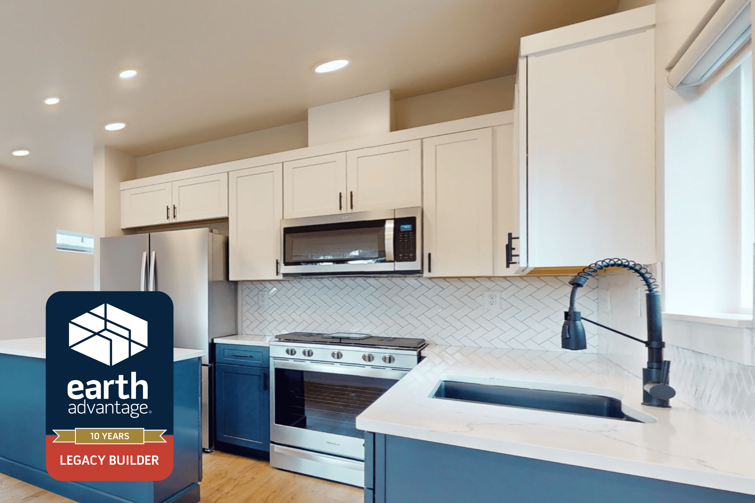 Over 10 Years of Earth Advantage Excellence, Building Better, Living Greener